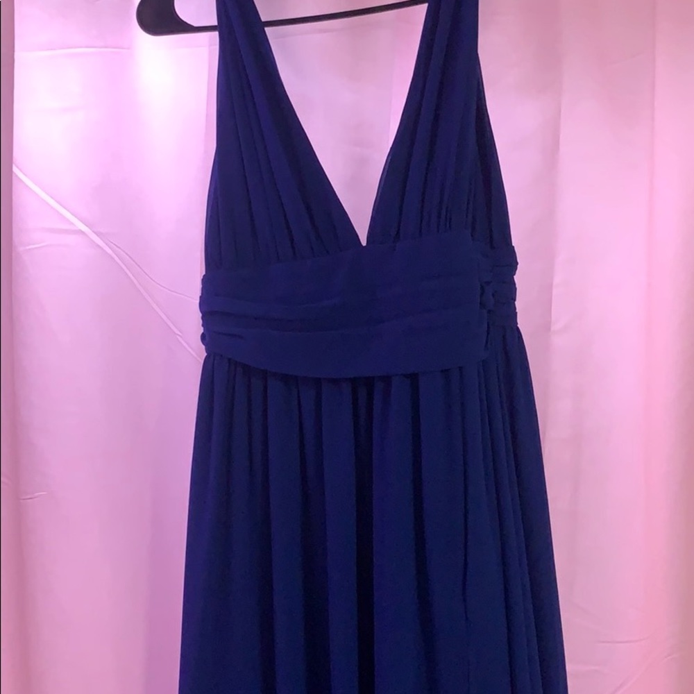 Blue prom dress!